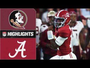 Florida State Seminoles vs. Alabama Crimson Tide | Full Game Highlights | ESPN College Football