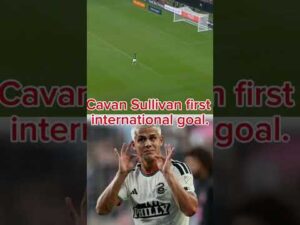 Cavan Sullivan firstinternational goal. #goals #soccer #foryouシ #trendingnow #football #highlights