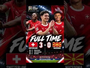SWITZERLAND DOMINATE MACEDONIA 3-0! 🇨🇭 Rieder, Manzambi & Ndoye Shine | FULL TIME HIGHLIGHTS