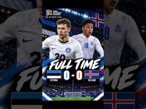 ESTONIA & ICELAND SHARE THE POINTS! 🇪🇪 Estonia 0-0 Iceland | FULL TIME HIGHLIGHTS