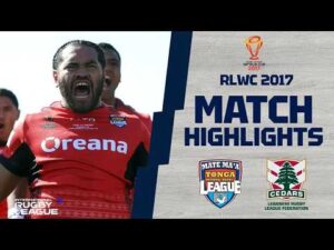 Rugby League World Cup | 2017 | Quarter Final | Tonga v Lebanon | Match Highlights