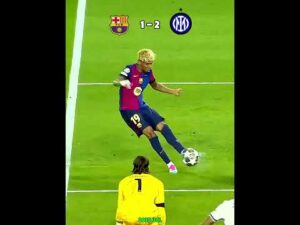 Barcelona Vs Inter Milan 🔥 2025 UCL #shorts #footballshorts #ucl #yamal #highlights