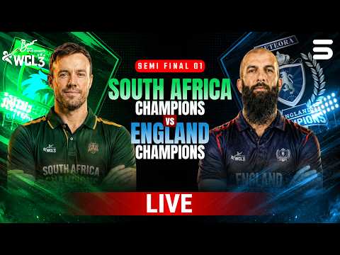 LIVE | South Africa Champions vs England Champions | SF 1 | WCL 2026 | M9O1T