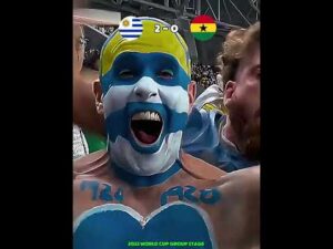 Uruguay Vs Ghana 🔥 2022 World Cup Group Stage #shorts #footballshorts #highlights #worldcup #suarez