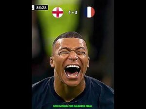 England Vs France 🔥 2022 World Cup Quarter Final #shorts #footballshorts #highlights #worldcup