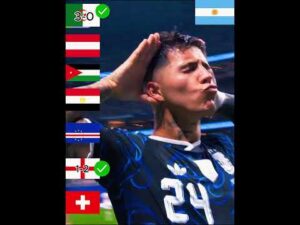 Argentina 🇦🇷 World Cup 2026 Performance 🔥 | Messi & Team Highlights ⚽🐐 | Football Shorts