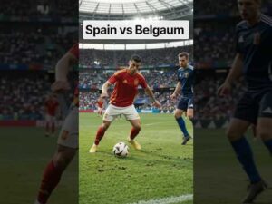 Spain vs Belgium 🔥 EPIC Showdown! ⚽ All Goals & Match Highlights | AI Concept 🇪🇸🇧🇪 #football #usa
