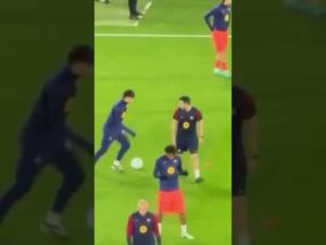 Barcelona getting thrashed by PSG